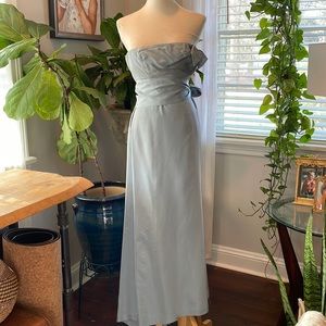 Vera Wang formal strapless dress